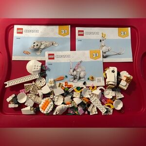 LEGO Creator 3-in-1 White Animal Set